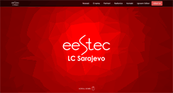 Desktop Screenshot of eestec-sa.ba